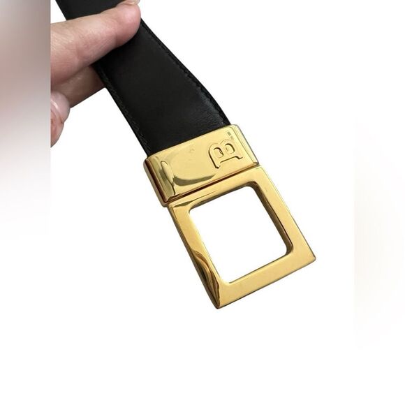 BALLY Two-Toned Reversible Leather Belt main image 7
